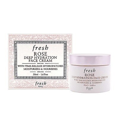fresh 玫瑰深層保濕面霜50ml 國際限定版