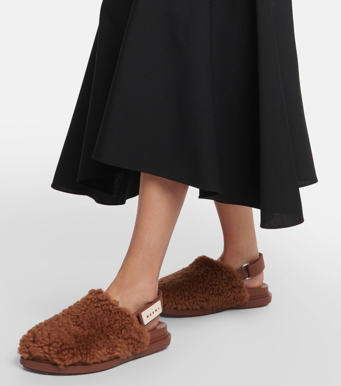 MARNI Shearling slippers