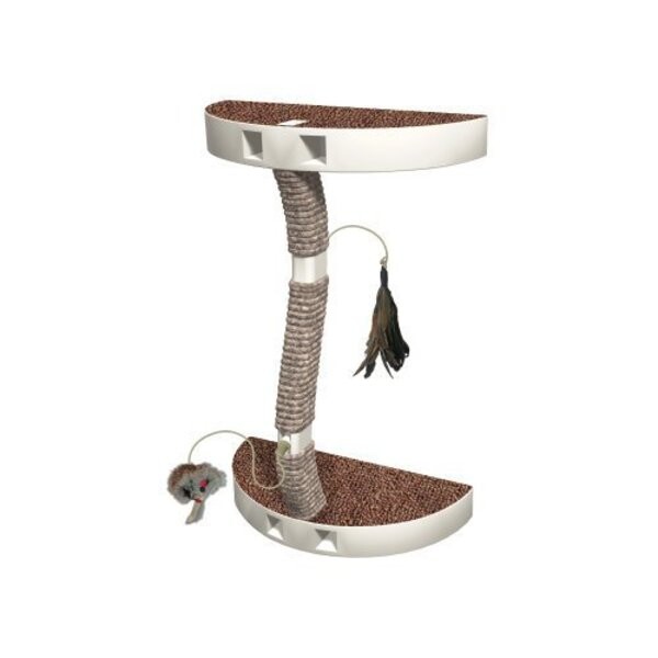 Kitty Connection聰明貓樂高《I型組》#556-06 可延伸組裝/貓跳台/貓抓/貓窩 高CP值，靈活好運用! 瓦楞抓板讓貓貓愛不釋手， 地毯材質呵護貓貓肉球 組合玩具獨特創新樂高玩法， 