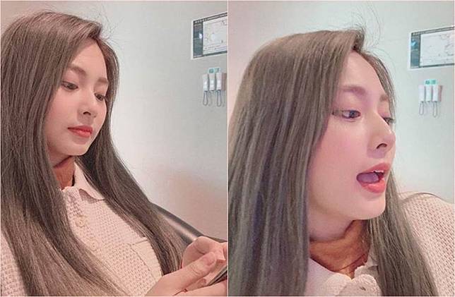 周子瑜嘴唇微張男友視角照曝光，粉絲暴動破百萬按讚。（圖／翻攝自TWICE IG）