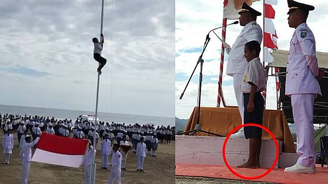 9300 Gambar Anak Kecil Hormat Bendera Terbaru