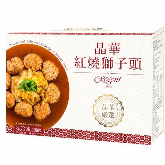 內含 8 顆獅子頭與高湯包。 使用國產豬前腿肉製成。 搭配山東大白菜。 商品規格品名 晶華 冷凍紅燒獅子頭 1200公克商品重量 1200公克商品重量 (固態克數) 固形物 500G + 湯 700G