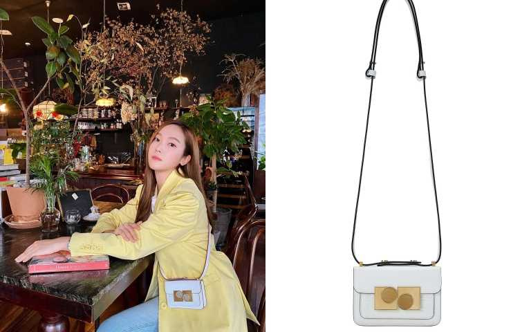 PORTS 1961 ANIKA 純白色／17,800元（圖／翻攝自藝人IG、品牌提供）