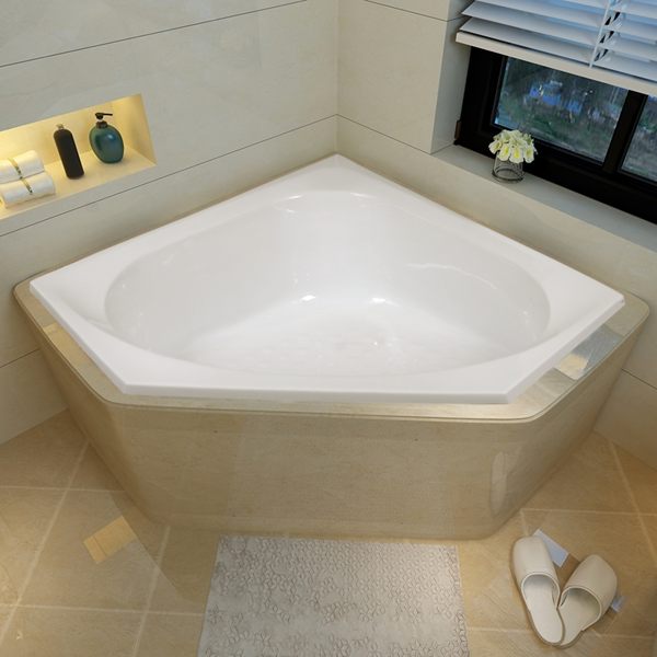 TOTO亞克力三角扇形浴缸小戶型家用成人泡澡小浴池1.3米PAY1300P 薇薇MKS