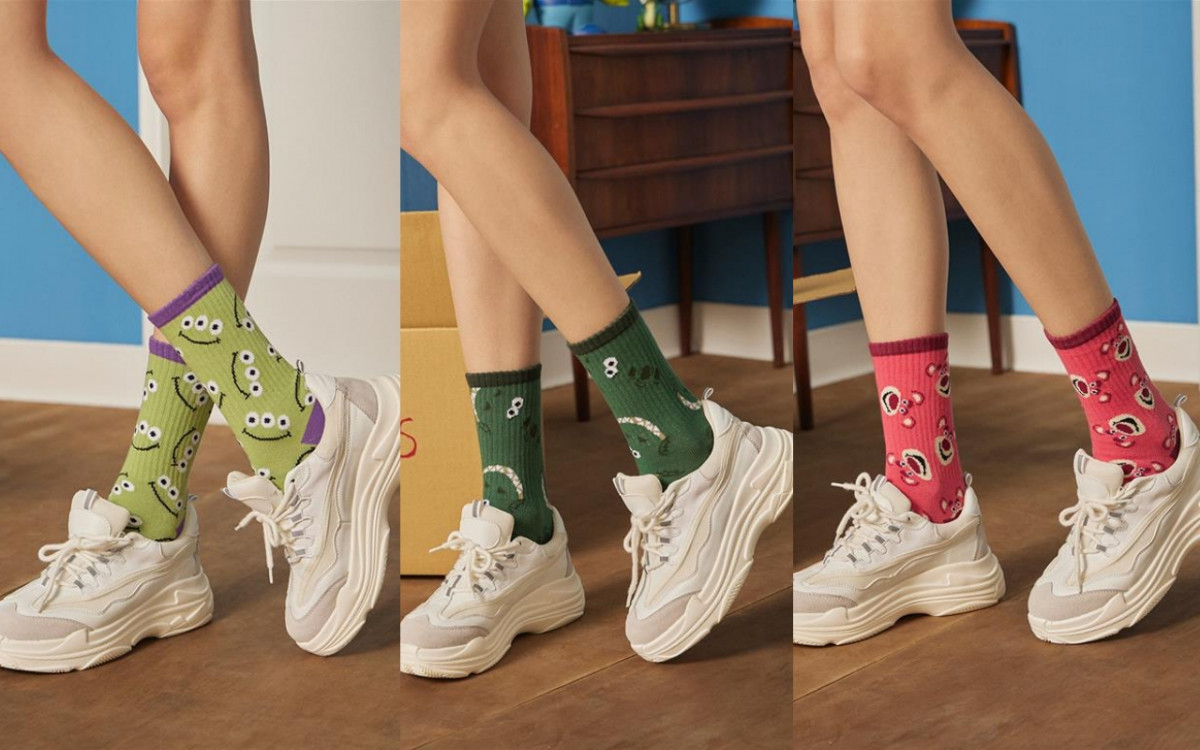 「CACO x迪士尼聯名系列」推薦：三眼怪居家套裝，售價NT.1090元