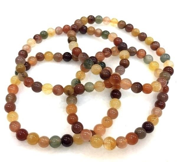 『晶鑽水晶』天然三色招財水晶手鍊*三色兔毛髮晶~色澤飽滿度超優