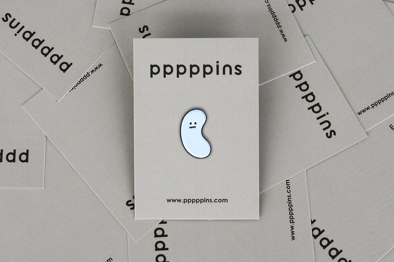 Beany 彎彎 琺瑯別針