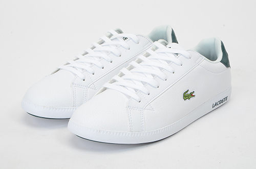 LACOSTE 男鞋 白色 GRADUATE LCR3 118 1 SPM 皮革 - 鞋款( 35SPM0013-1R5) 18A