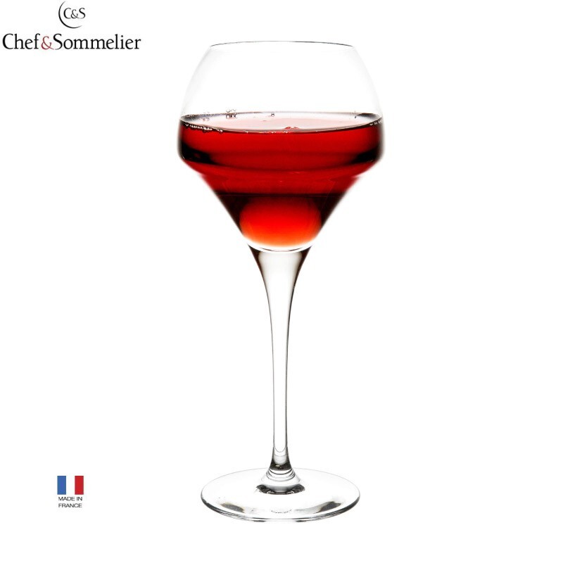 法國chef & sommelier水晶玻璃杯 高腳杯 紅酒杯 c&s 水晶杯 370ml 容量370c.c. (12 1/2oz) 杯口直徑95mm (3 3/4