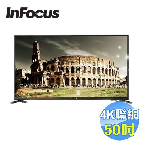 鴻海 INFOCUS 50吋 4K連網液晶顯示器 XT-50IP600