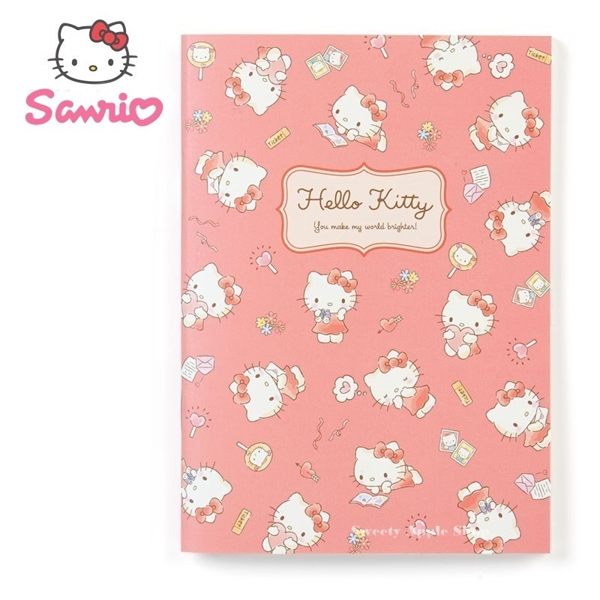 日本限定 三麗鷗 凱蒂貓 HELLO KITTY 紀錄式 筆記本