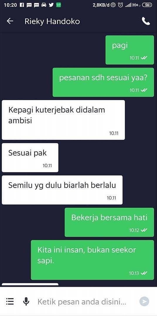 10 Pantun Ala Driver Ojek Online Ini Bikin Senyum Senyum Sendiri