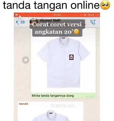 Lulus Sma Di Tengah Pandemi Coret Baju Pun Via Online Keepo Me Line Today