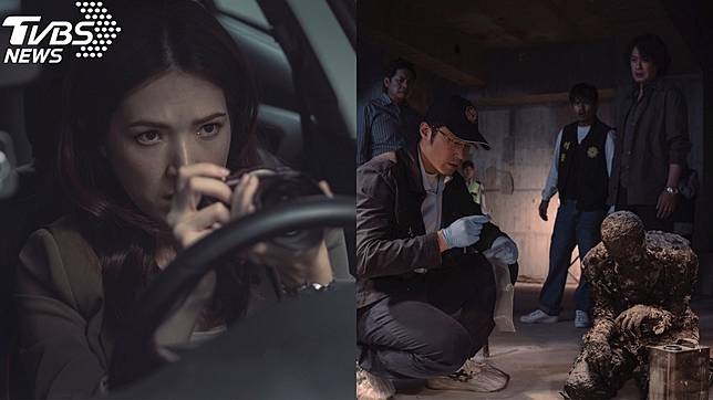 許瑋甯(圖左)、張孝全聯手演出《誰是被害者》。(圖／Netflix提供)