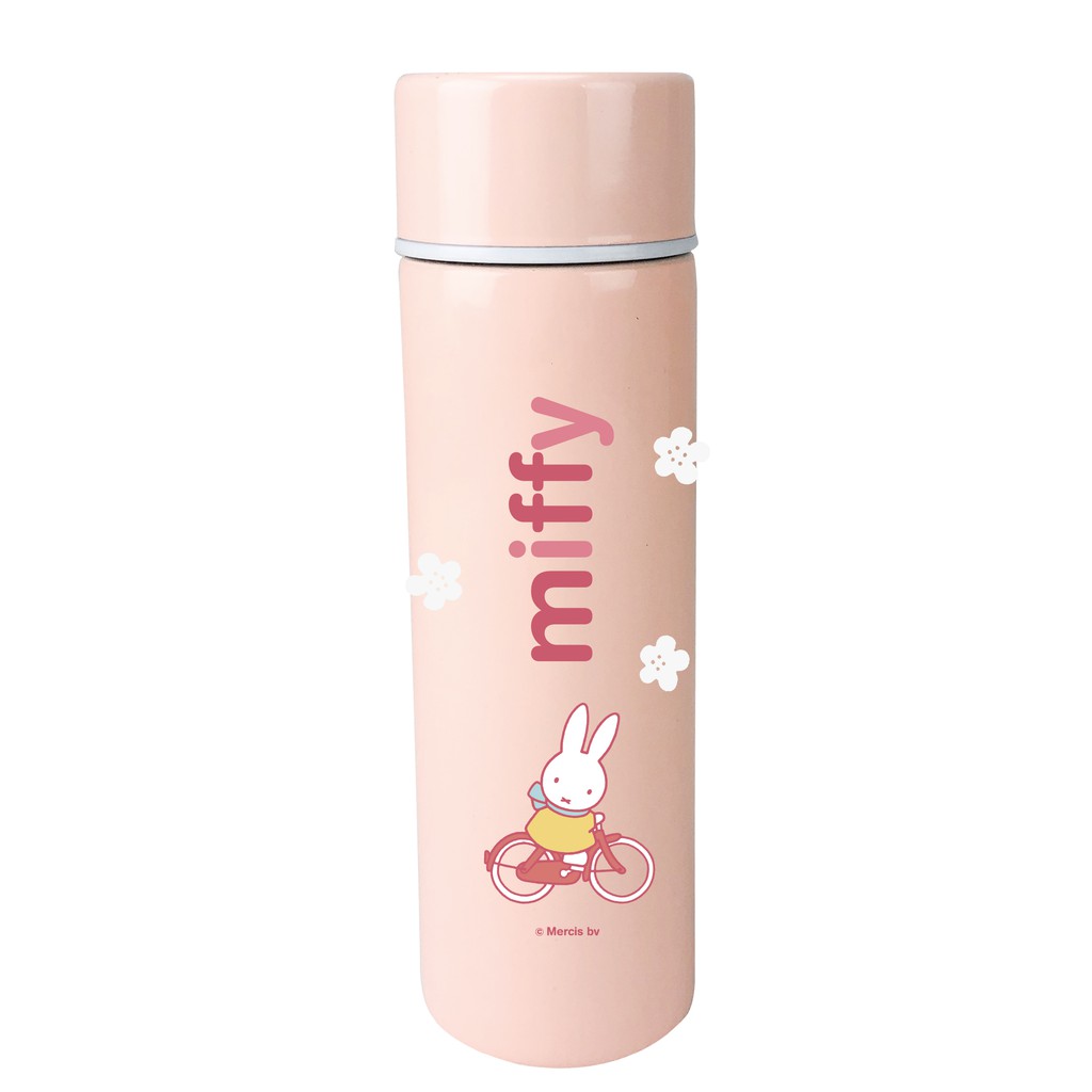 MIFFY 米飛兔 輕量 304不銹鋼保溫瓶 馬卡龍色系(粉) 磨砂質感 水壺 保溫杯 水瓶 米菲 正版授權