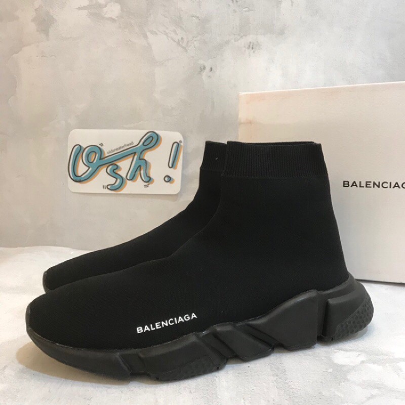 【台灣熱銷】現貨實拍 BALENCIAGA 巴黎世家 Speed Trainer HIGH 黑色 襪套 GD 權志龍 高筒