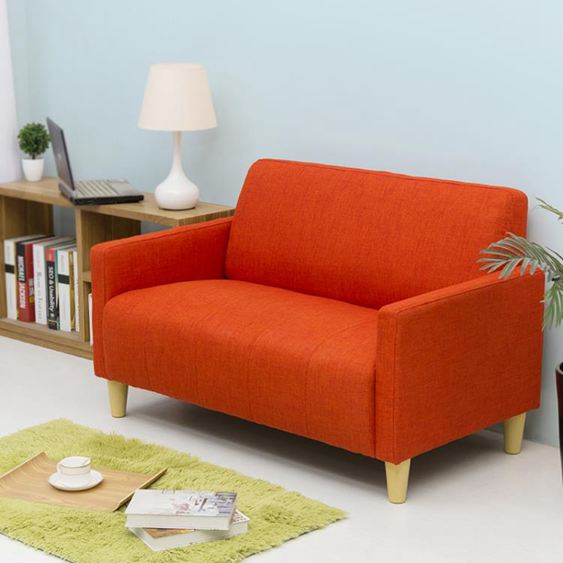 懶人沙發單雙人布藝沙發床現代簡約日式小戶型陽臺臥室咖啡沙發椅