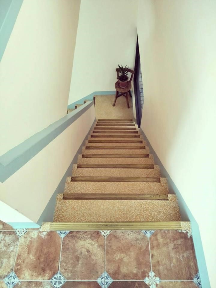 我和先生陳彥璋看過不下數十間公寓、透天，最後竟誤打