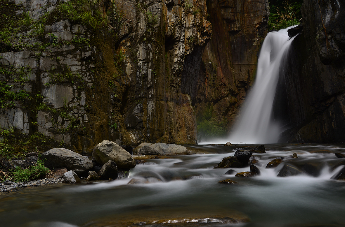 圖片來源/夢谷瀑布-LINE熱點用戶