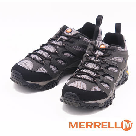 MERRELL MOAB GORE-TEX XCR 黃金大底低筒健行鞋 男鞋-灰