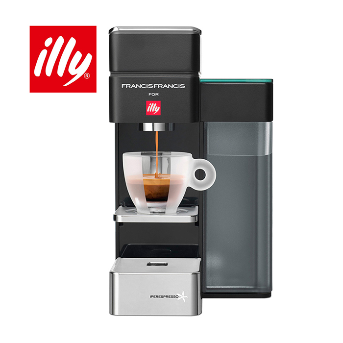 Illy Y5 Iperespresso 膠囊咖啡機-酷炫黑Y5 BLACK