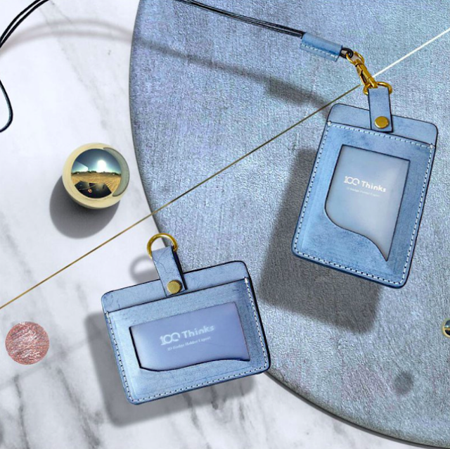 真皮霧蠟證件套