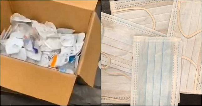 武漢肺炎／好噁！黑心二手口罩大陸、香港狂流竄　女星誤買火大開罵
