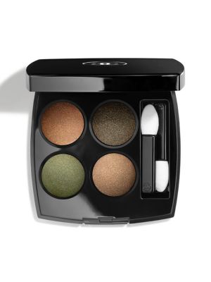 LES 4 OMBRES eyeshadow palettes feature a vibrant, pigment-rich formula in four tones inspired by th