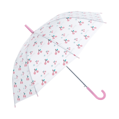 自動開傘 粉櫻桃直立傘