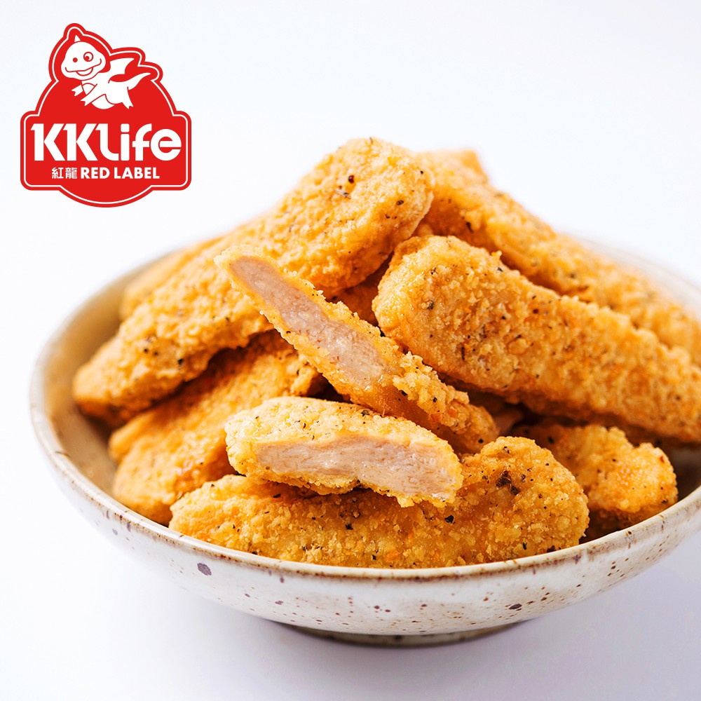 【KKLife-紅龍】清爽香檸雞柳條 (500gx2包-2包/袋)
