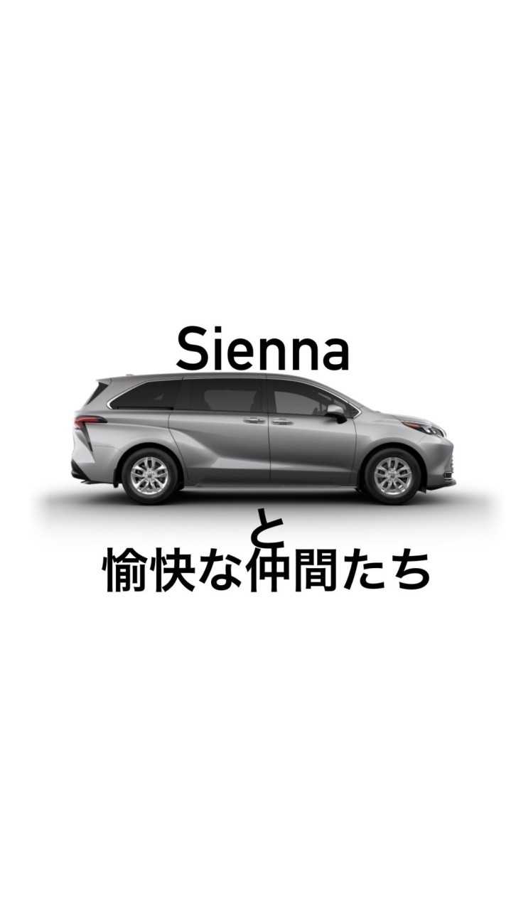 🚙Siennaと愉快な仲間たち🚙US TOYOTA🚙