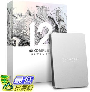 [8美國直購] 暢銷軟體 Native Instruments Komplete 12 Ultimate Collector's Edition Suite B07GY7PYZP。影音與家電人氣店家玉