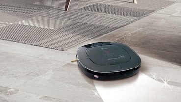 可用 LINE 遙控的 LG 拖地機器人登台，一次完成家中地板清潔