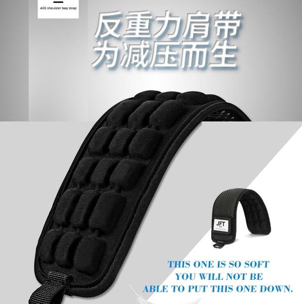背包帶 jft反重力肩帶書包包帶子斜背雙肩墊減壓相機背帶配件加寬 - 古梵希