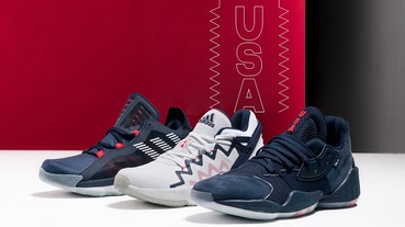 官方新聞 / 經典色系搭星旗元素 adidas Basketball 簽名鞋推出 USA Pack
