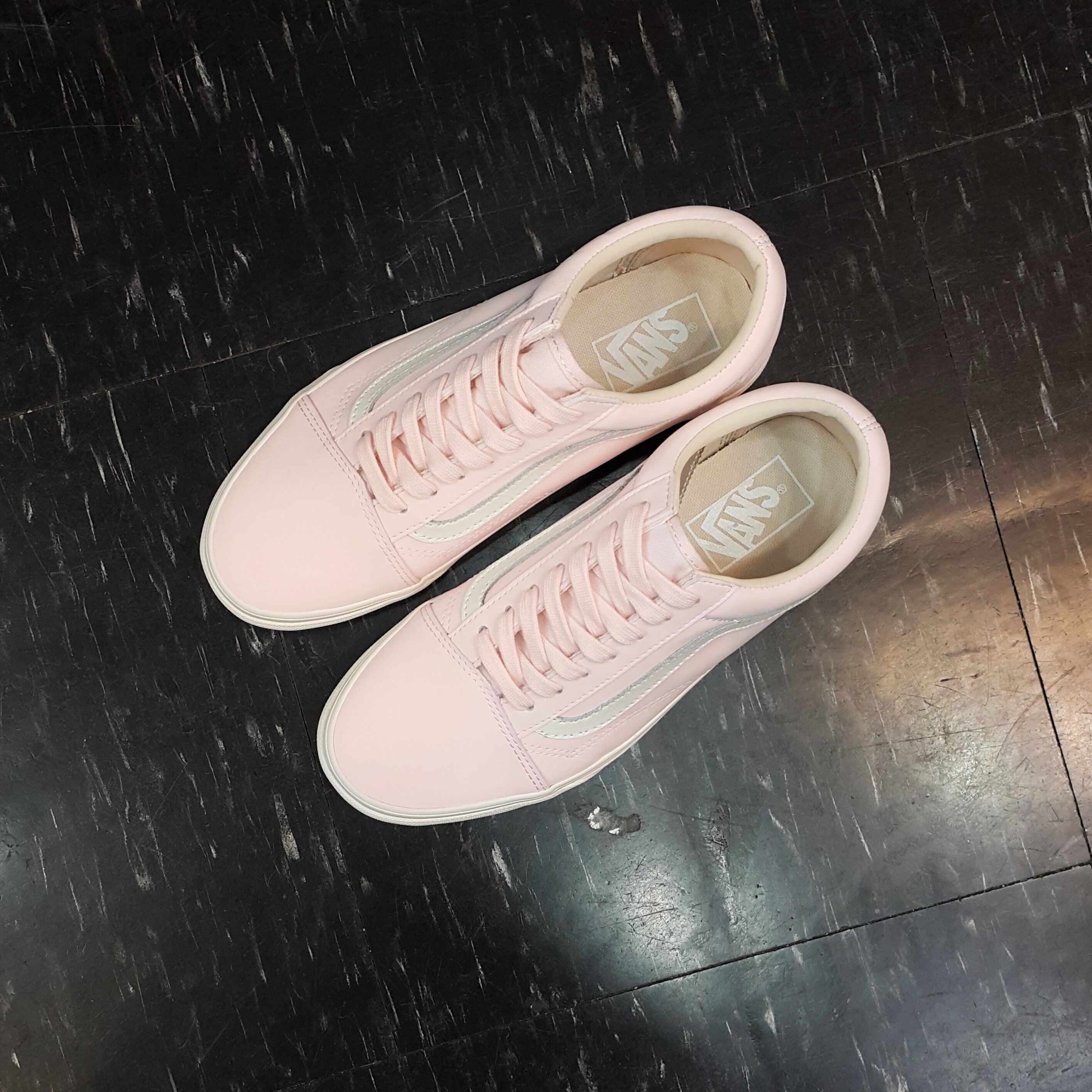 VANS Old Skool Heavenly Pink 櫻花粉 粉色 粉紅色 皮革 經典款 VN0A38G1U5W