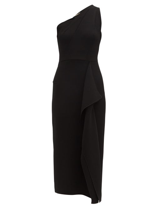 Roland Mouret - Roland Mouret's focus on form and elegant draping is realised in the silhouette of t