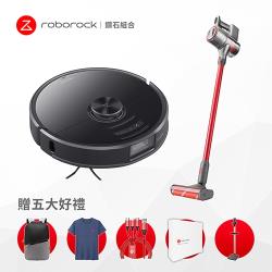 ◎最長 180 分鐘的清掃時間|◎業界最強吸力2500PA|◎贈原廠五大好禮商品名稱:Roborock石頭科技石頭掃地機器人S6MaxV+石頭旗艦無線吸塵器H6(鑽石組合)-庫品牌:Roborock石