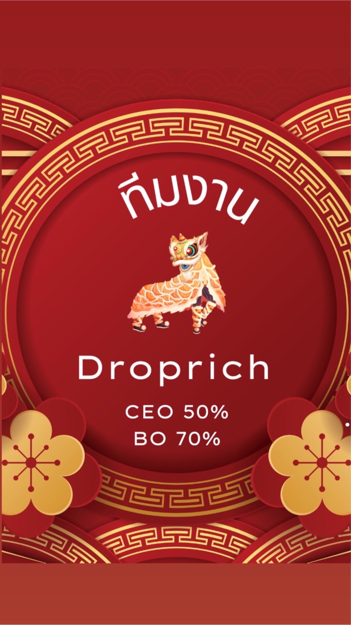🐲 ทีมงาน Droprich 🐲