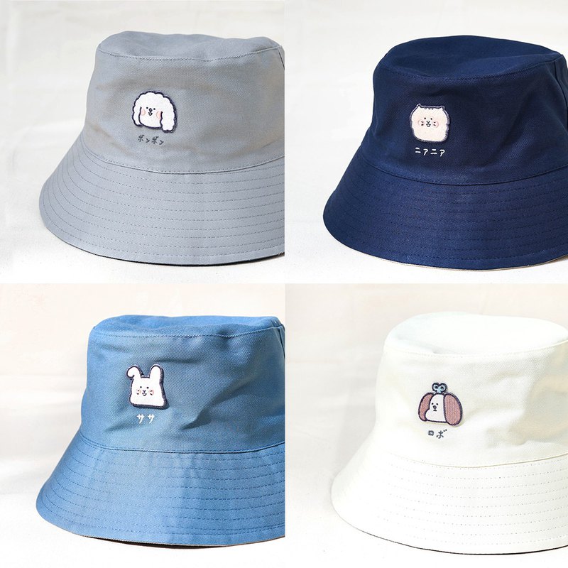 【2023文博會】小動物們雙面漁夫帽