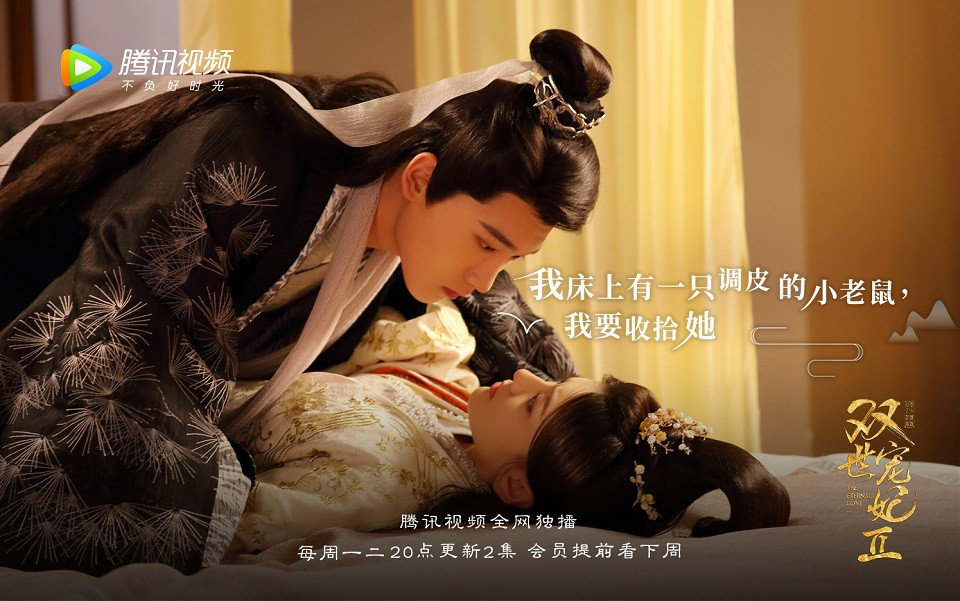 網播量「首播即迫億」的古裝劇9：《雙世寵妃》