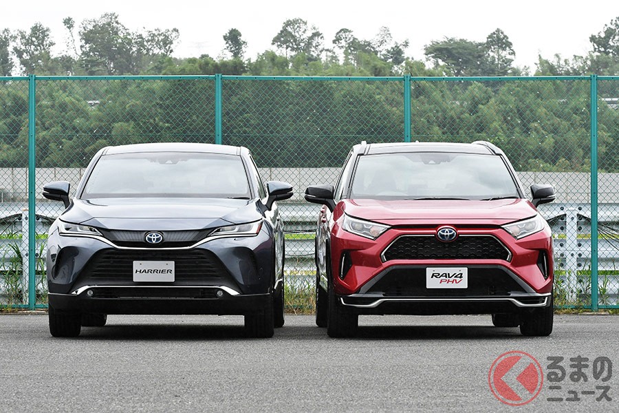 トヨタ「RAV4」発売から1年！ PHV追加でも新型ハリアー登場で 