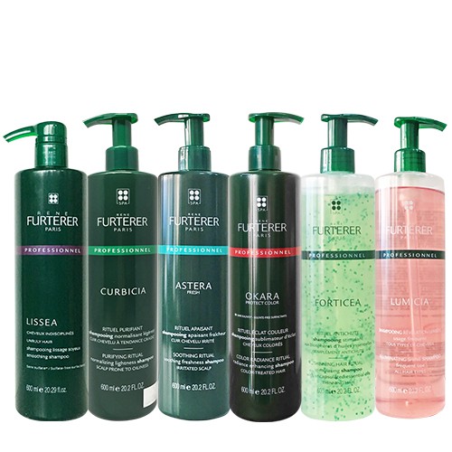 萊法耶法國頭皮養護第一品牌極致養護經典60年的經歷René Furterer始於創辦人荷那法蕊先生的美髮理念--健康亮麗的秀髮源自於植物容量：600ml使用方式：取適量以雙手揉搓起泡後，均勻塗抹在濕髮