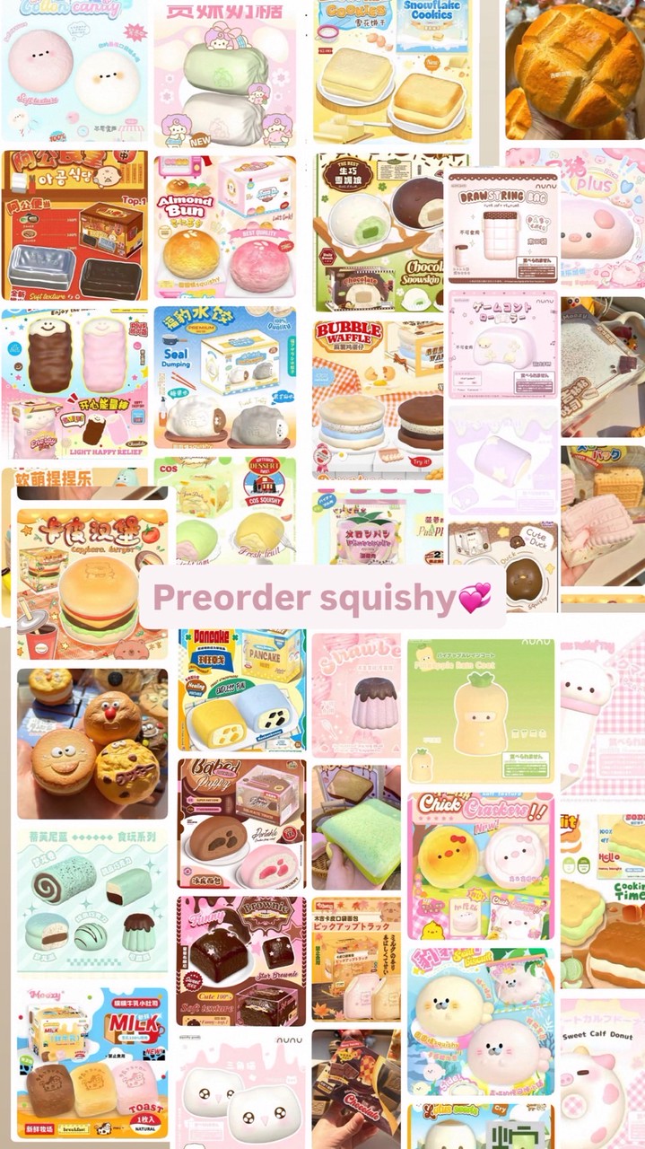 Pre/พร้อมส่ง squishy by🐩