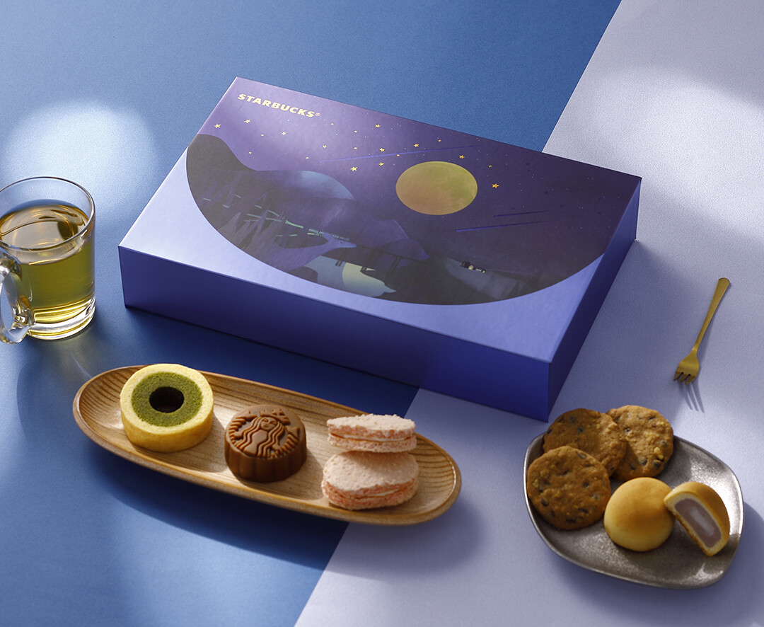 2023星巴克中秋禮盒：星巴克女神、經典貨櫃車變成禮盒太可愛，爽嗑月餅再享中秋優惠