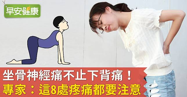 坐骨神經痛不止下背痛 專家 這8處疼痛都要注意 早安健康 Line Today