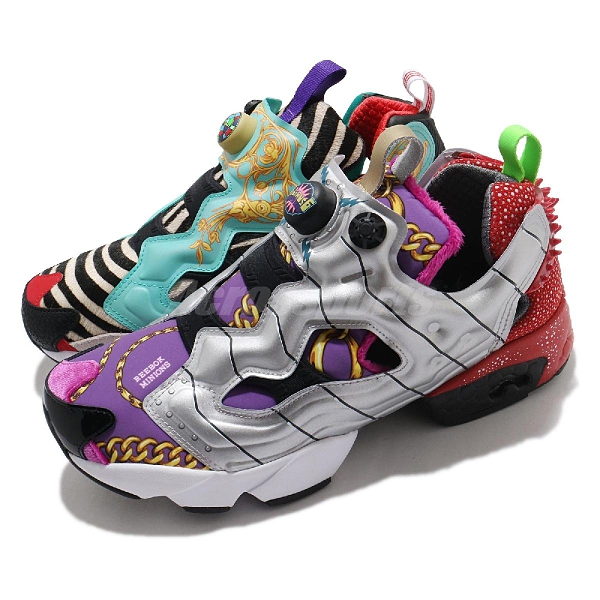 Reebok 休閒鞋 Instapump Fury MU 彩色 小小兵 Vicious 6 聯名 男鞋 限量款【ACS】 FY9092