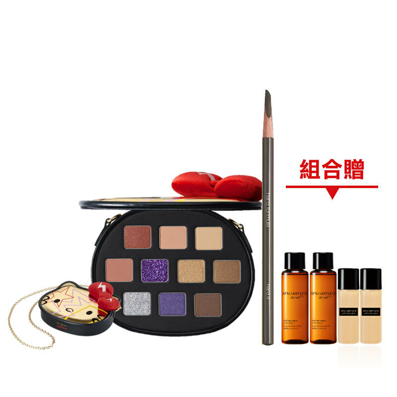 HELLOKITTY限量聯名潮趴眼影眉筆組