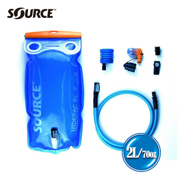 以色列SOURCE 抗菌水袋UTA 2061420202 UTA進水閥組/2L /城市綠洲 (單車.登山.慢跑.健行用)