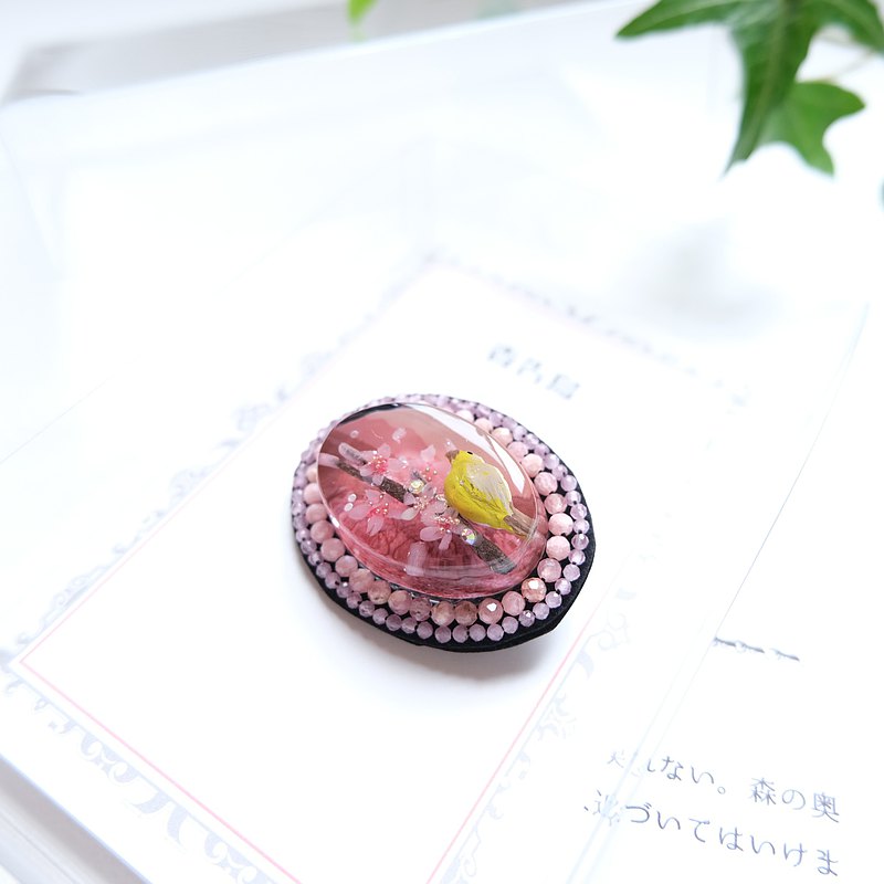 當它在閃閃發光的小別針中展開時，歡迎來到世界，您可以講述他們親愛的，懷舊的，有點超現實主義的別針的故事，這些故事用樹脂表達了原始故事的場景。